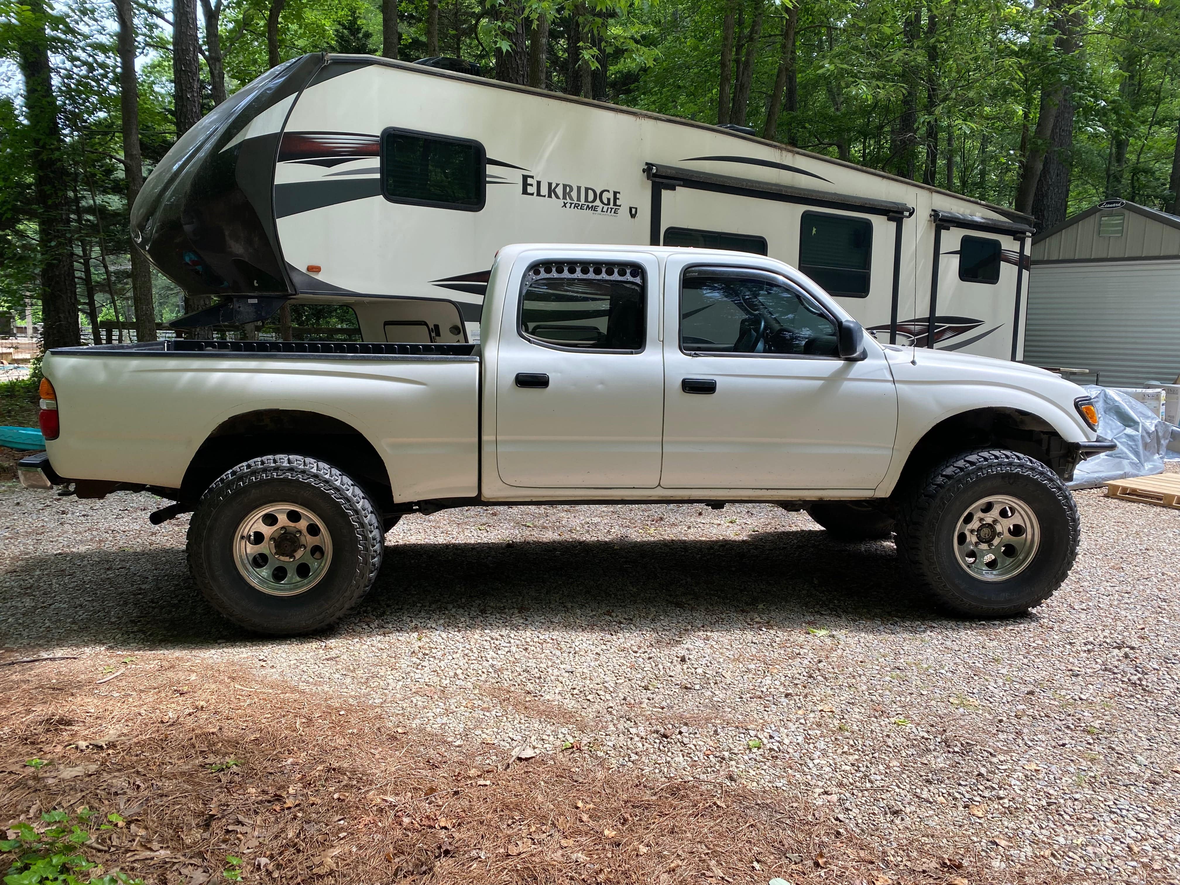 1996-2004 Tacoma Double Cab Visual Autowerks Window Vents - Image 5